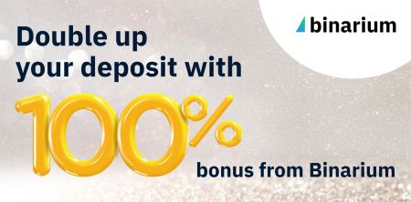 Bonarium Binarium Pada Deposit Pertama Anda - Bonus 100%