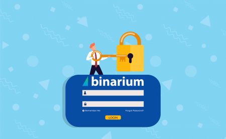 كيفية تسجيل الدخول إلى Binarium 