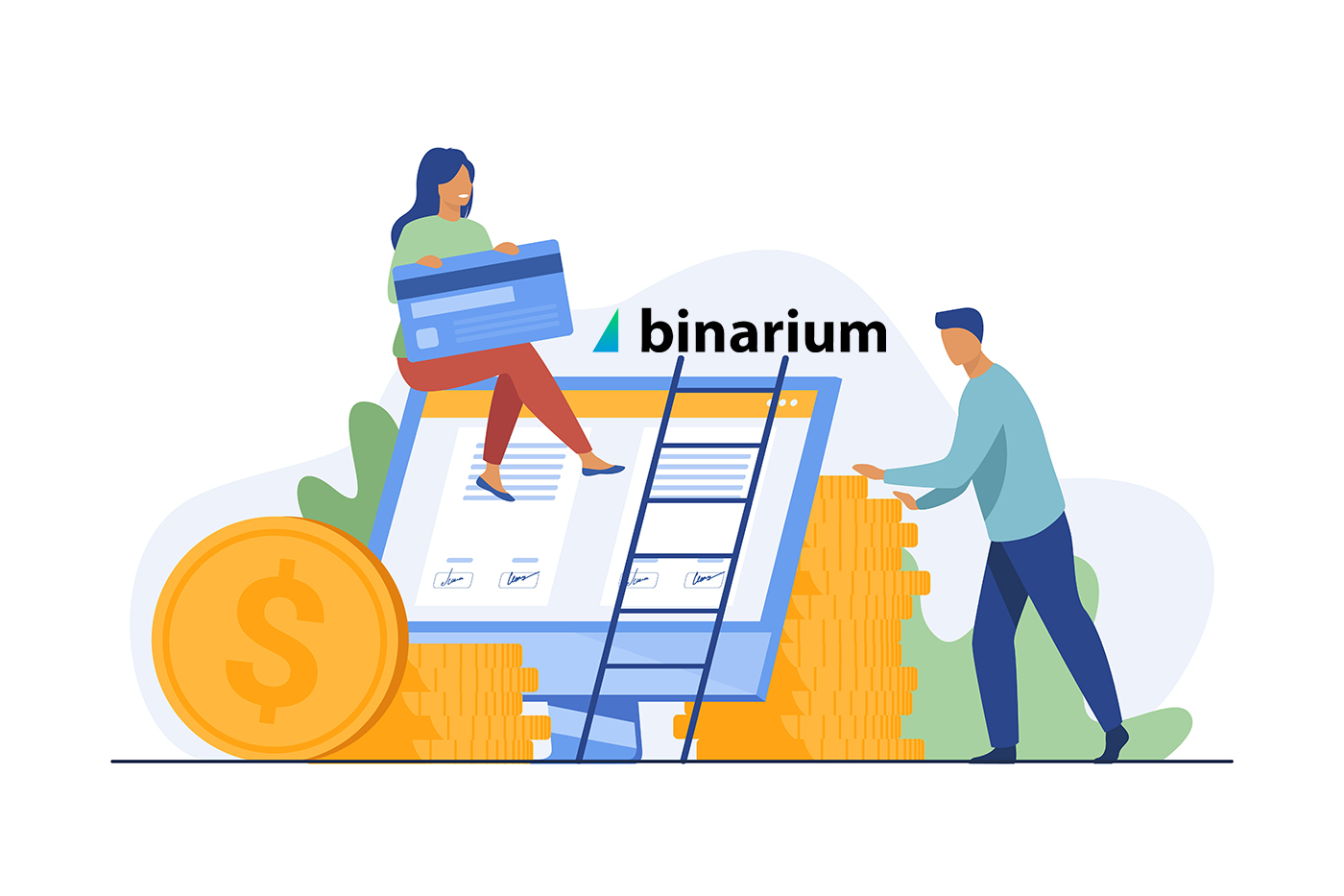 Binarium'a nasıl kaydolur ve para yatırılır Binarium'a nasıl kaydolur ve para yatırılır