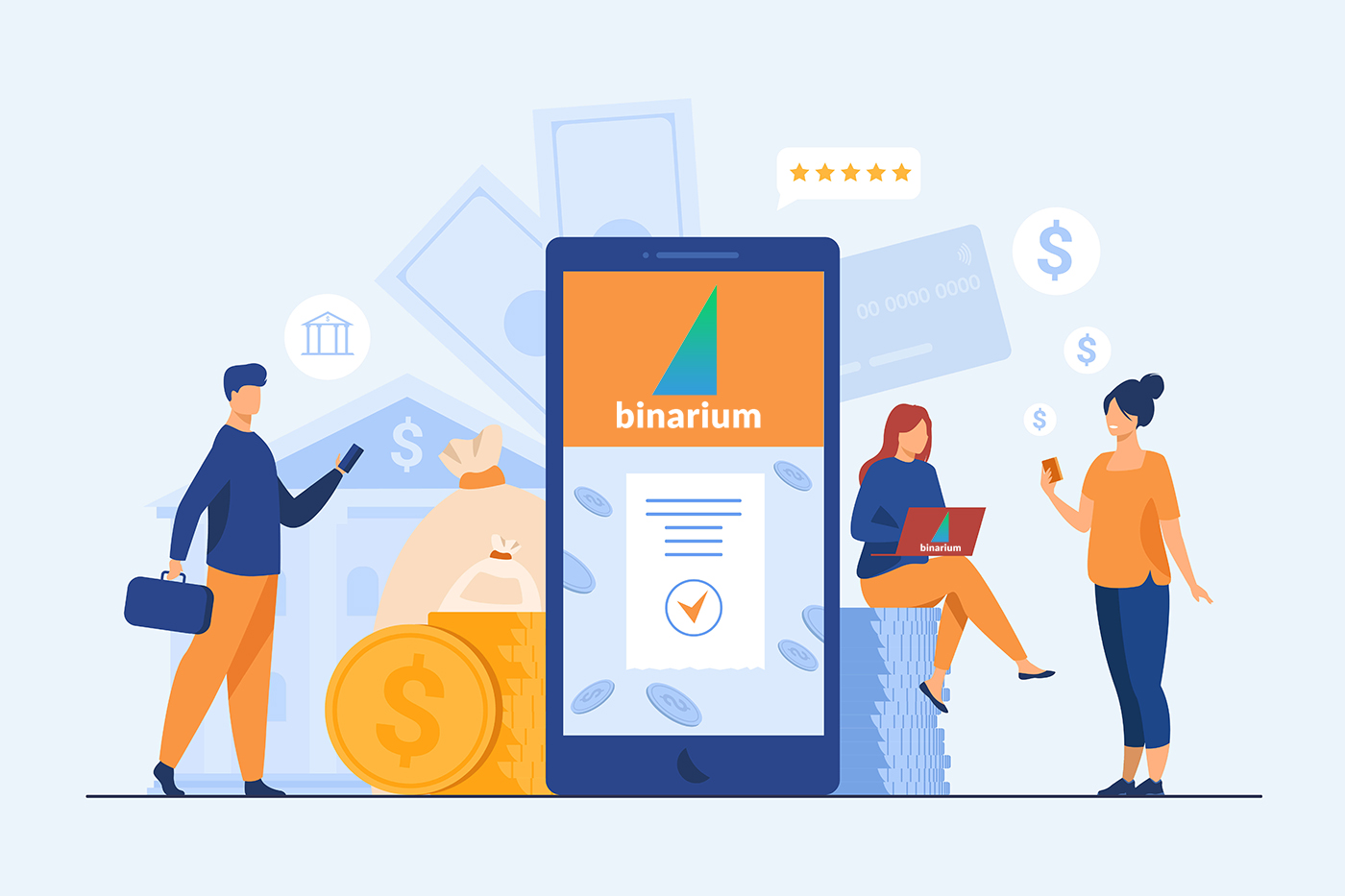 Binariumに預金金を撤回して作る方法 Binariumに預金金を撤回して作る方法