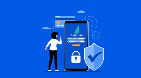 Como verificar a conta no Binarium