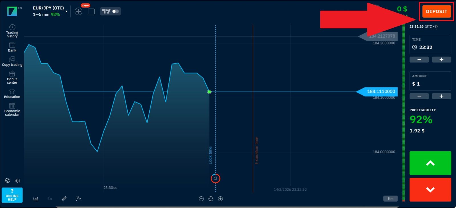 البرنامج التعليمي لإيداع Binarium 2026: عملية تمويل سريعة وبسيطة