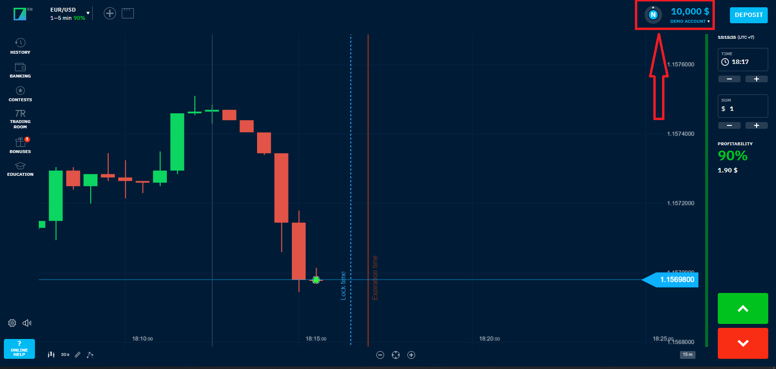 Cara Membuka Akaun Demo di Binarium Cara Membuka Akaun Demo di Binarium