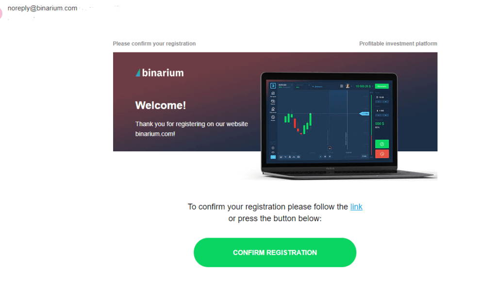 Cara Mendaftar Akun di Binarium Cara Mendaftar Akun di Binarium